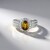 Anello in argento con Sfene