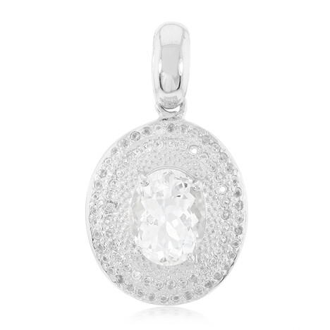 Goshenit-Silberanhänger