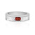 Tanzanian Ruby Silver Ring