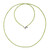 Collar en plata con Peridoto