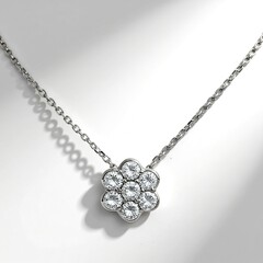 Collana in oro con Diamante SI1 (H)