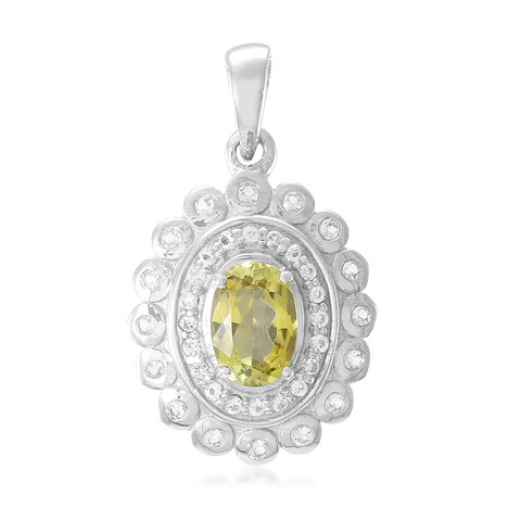 Ciondolo in argento con Tormalina Cuprian