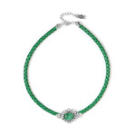 Malachite Necklace (Desert Chic)