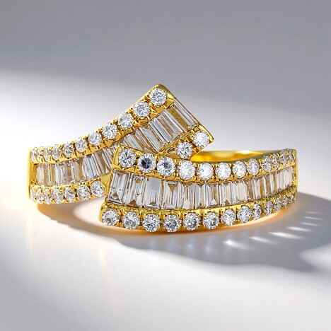 Anello in oro con Diamante SI1 (H) (CIRARI)