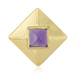 Amethyst-Silberanhänger (MONOSONO COLLECTION)