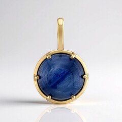 Pendentif en argent et Kyanite du Népal