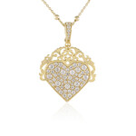 Zirkon-Silberhalskette (Dallas Prince Designs)