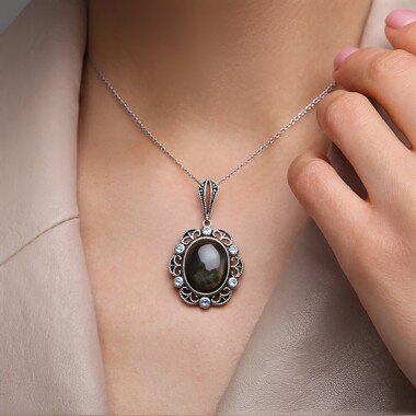 Ciondolo in argento con Madreperla (Annette classic)