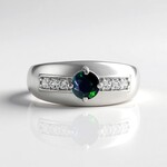 Anello in argento con Opale Mezezo