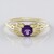 Anello in oro con Ametista (Ornaments by de Melo)