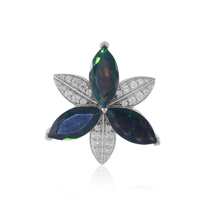 Mezezo Opal Silver Pendant