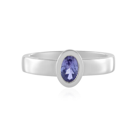 Anello in argento con Tanzanite
