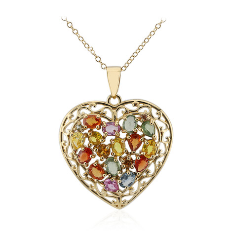 Collar en plata con Zafiro