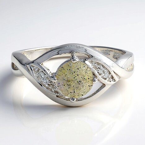 Anello in argento con Spectrolite