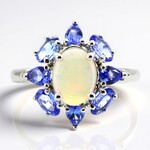 Anello in oro con Opale Australiano (CIRARI)