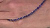 Brazalete en oro con Tanzanita AAA (CIRARI)