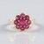 Anello in oro con Rubino del Madagascar (de Melo Gold)