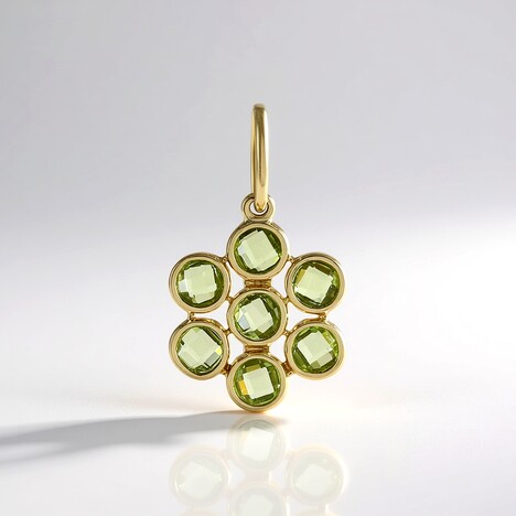 Ciondolo in oro con Peridoto