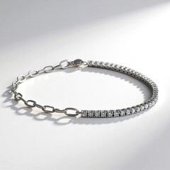Bracciale in oro con Diamante SI1 (H) (CIRARI)