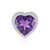 Zambian Amethyst Silver Pendant