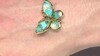 Pendentif en argent et Mosaïque de turquoise