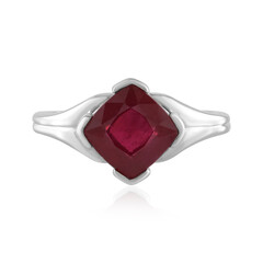 Bemainty Ruby Silver Ring