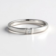 Anello in argento con Diamante I3 (H)