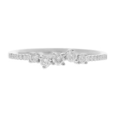 Gouden ring met een SI1 (H) Diamant