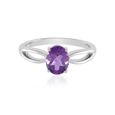 Anello in argento con Ametista del Marocco