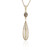9K Diamond champagne I1 Gold Necklace (Ornaments by de Melo)