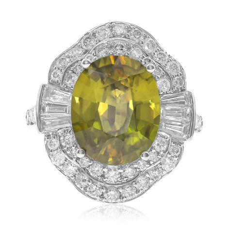 Anello in oro con Sfene (CIRARI)