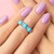 Sleeping Beauty Turquoise Silver Ring (KM by Juwelo)