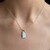 Larimar-Silberanhänger