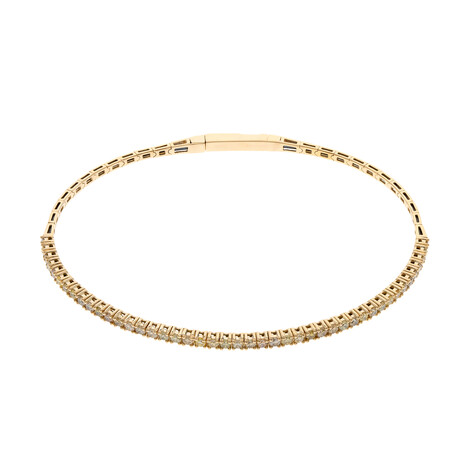 Gouden armband met SI2 Fancy Diamanten (CIRARI)