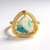 Anello in argento con Mosaico turchese