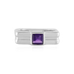 Sambia-Amethyst-Silberring (de Melo Essence)
