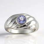 Anello in argento con Tanzanite Lilla (Pallanova)