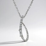 Collana in oro con Diamante SI1 (H)