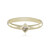 Gouden ring met een I2 Bruine Diamant