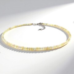 Collana in argento con Opale di Welo