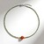 Collier en argent et Cornaline (MONOSONO COLLECTION)