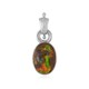 Ciondolo in argento con Ammolite