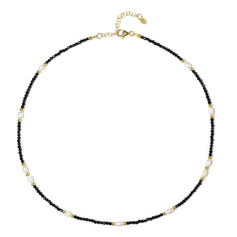 Collier en argent et Perle blanche de culture d'eau douce