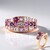 Anello in argento con Rodolite (KM by Juwelo)