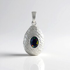 Ciondolo in argento con Opale Mezezo (SAELOCANA)