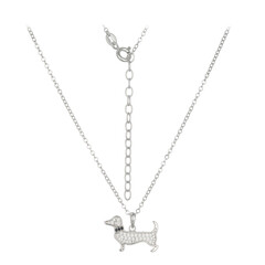 Collana in argento con Zircone