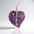 Collana in argento con Ametista Zambiana