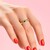 Anello in oro con Alessandrite (de Melo Gold)