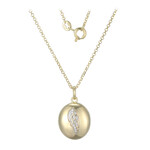 Zirkon-Silberhalskette (Adela Silber)