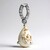 Ciondolo in argento con Magnesite